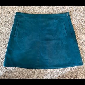 Suede skater skirt NWT
